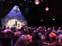 Performing at the Citadel Theatre in Edmonton for Alliance Française - photo by Anthony Bertrand